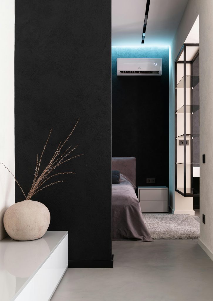 unité intérieur de climatisation dans un salon